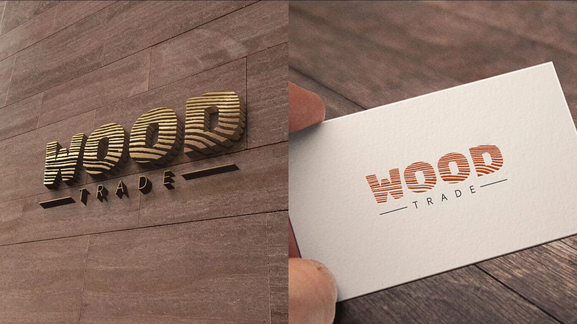 Разработка логотипа для компании «Wood Trade» в Похвистнево