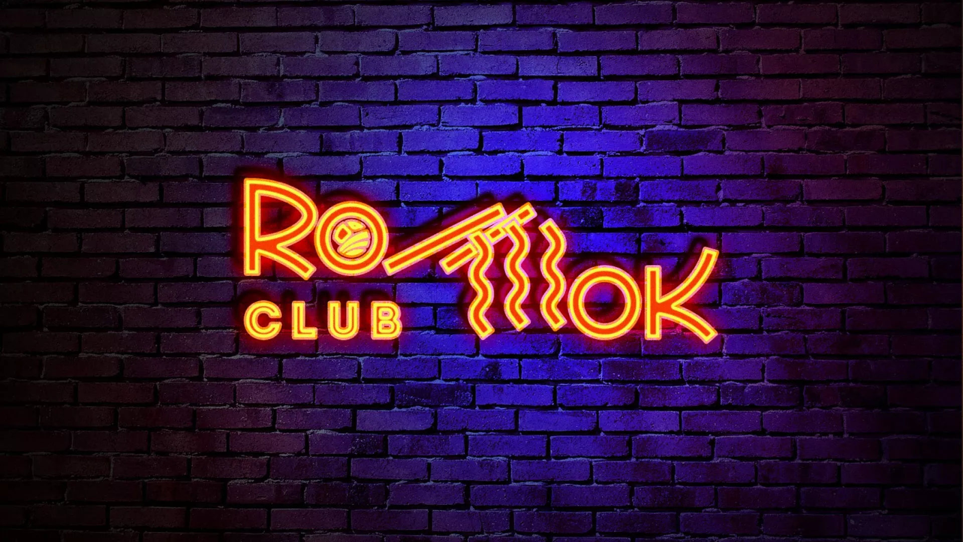 Разработка интерьерной вывески суши-бара «Roll Wok Club» в Похвистнево