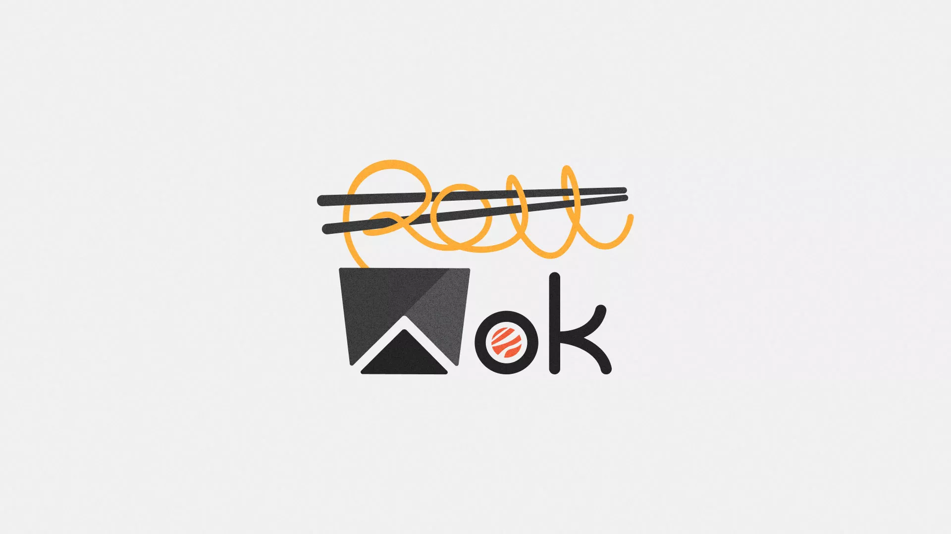 Разработка логотипа в Похвистнево для суши-бара «Roll Wok Club» Разработка логотипа в Похвистнево для суши-бара «Roll Wok Club»